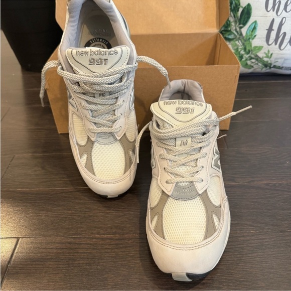 NEW BALANCE 991 GRAY RUNNING SHOES w/ BOX - Picture 9 of 13